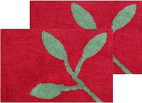 IWS Cotton Door Mat Bathmat(Multicolor, Medium)