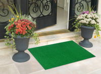 Status Nylon Door Mat Floor(Green, Medium)