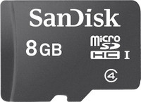 SanDisk Basic 8 GB MicroSDHC Class 4 20 MB/s Memory Card