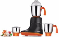 Pigeon Egnite 750 W Mixer Grinder(Balck, Orange, 3 Jars)