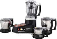 Panasonic MX-AC400 550 W Juicer Mixer Grinder(Black, 4 Jars)