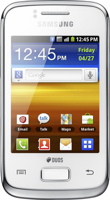 SAMSUNG Galaxy Y Duos (Pure White, 160 MB)