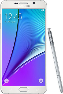 SAMSUNG Galaxy Note 5 64GB Single Sim - White (White, 64 GB)