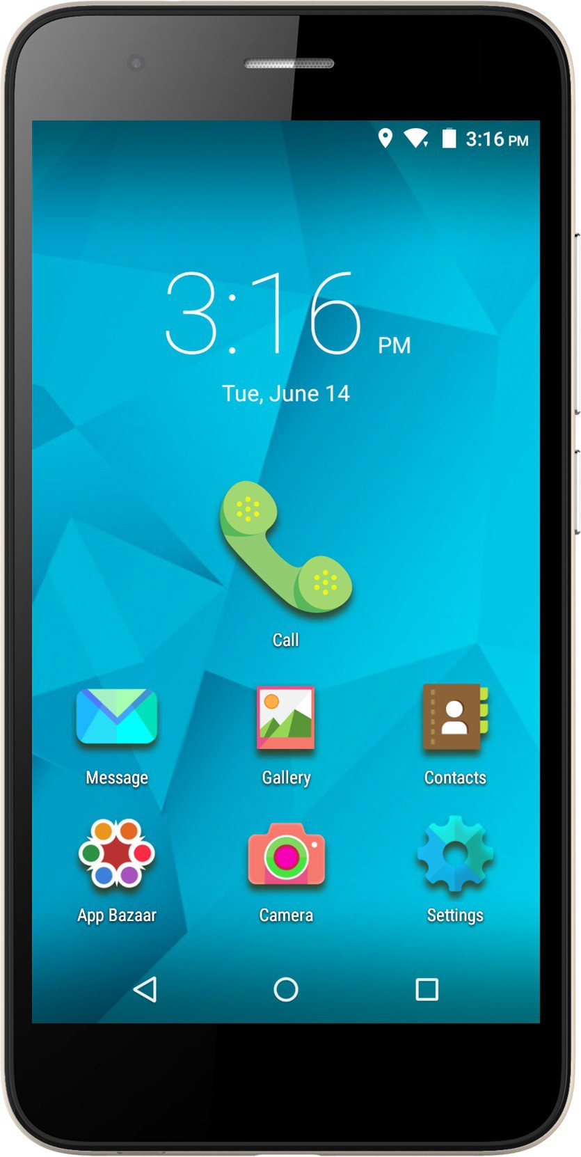 Micromax Canvas Unite 4 Pro (Gold, 16 GB)(2 GB RAM)
