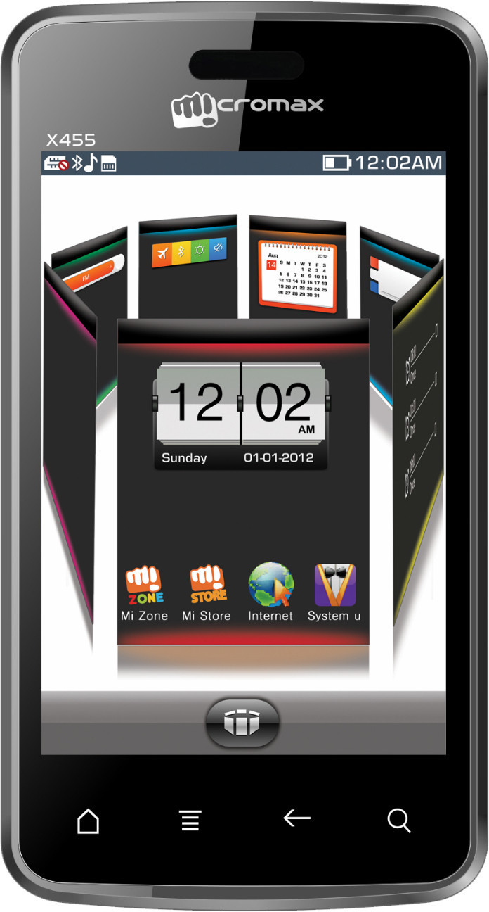 Micromax X455i(White)