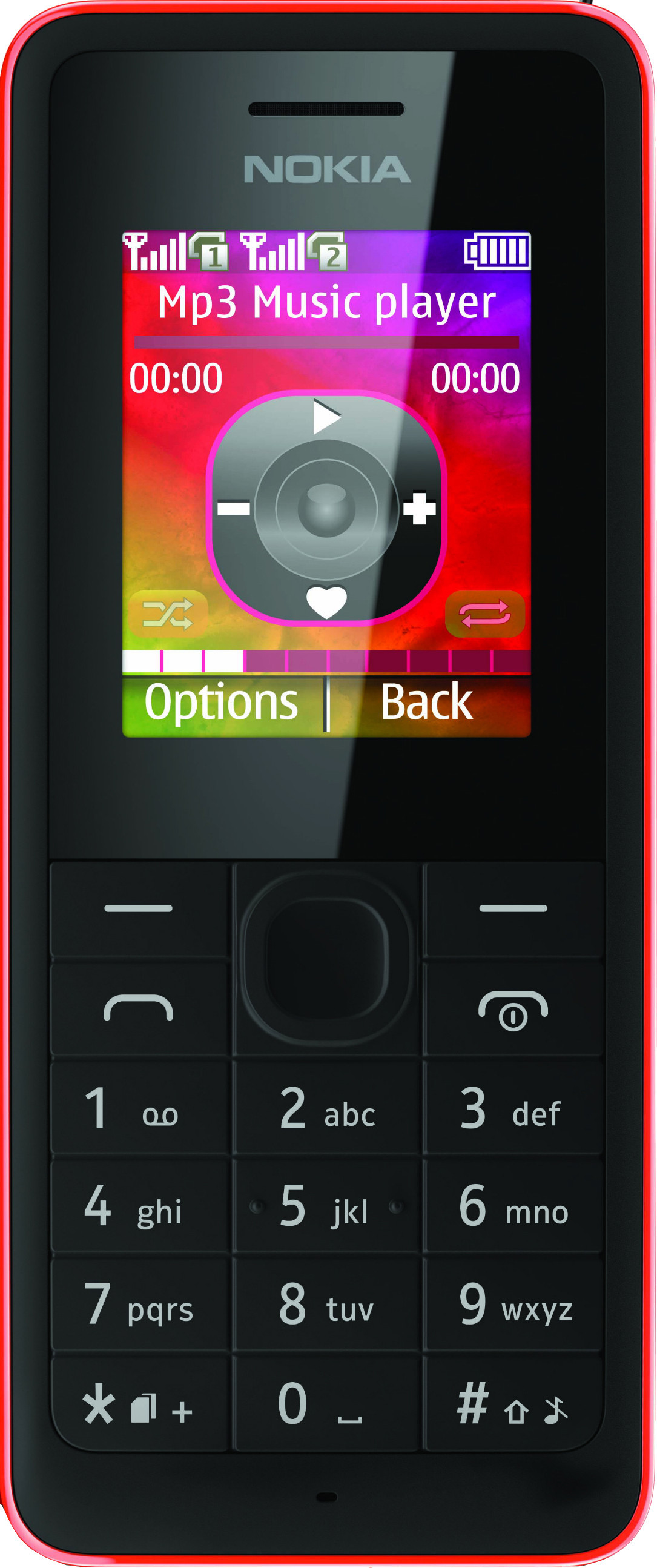 Nokia 107 Dual SIM(Red)