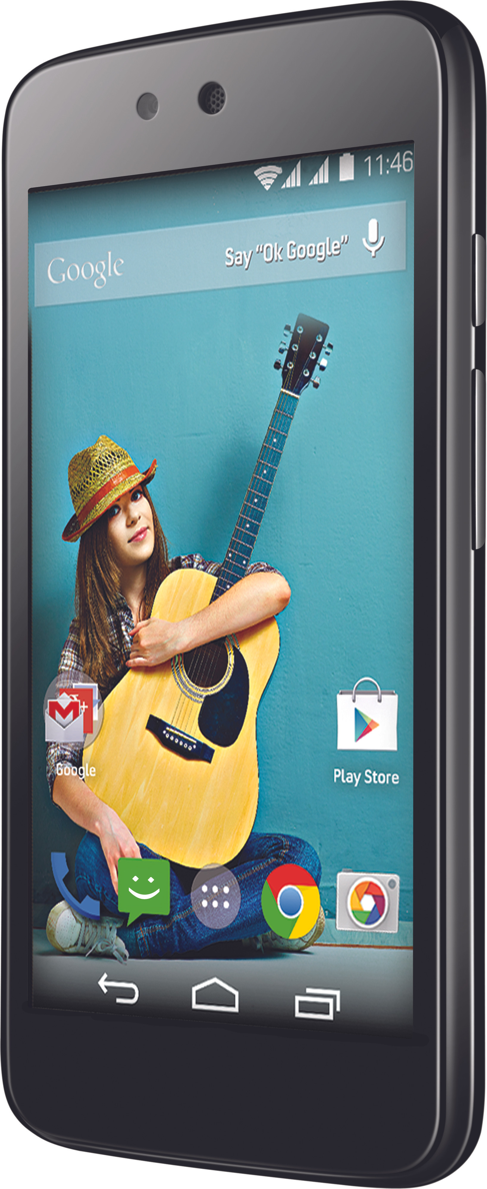 Spice Dream Uno Mi-498 (Black, 4 GB)(1 GB RAM)