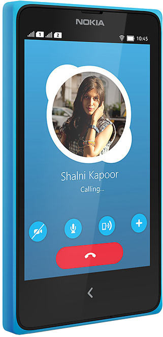 Nokia XPlus (Cyan, 4 GB)(768 MB RAM)