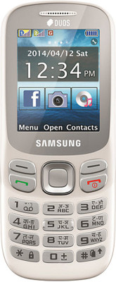 SAMSUNG Metro B312E Dual Sim - White(White)