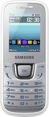 SAMSUNG E1282 Guru Music Dual Sim - White(White)