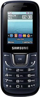 SAMSUNG E1282 Guru Music Dual Sim - Black(Black)