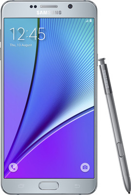 SAMSUNG Galaxy Note 5 (Dual Sim) (Silver Titanium, 32 GB)