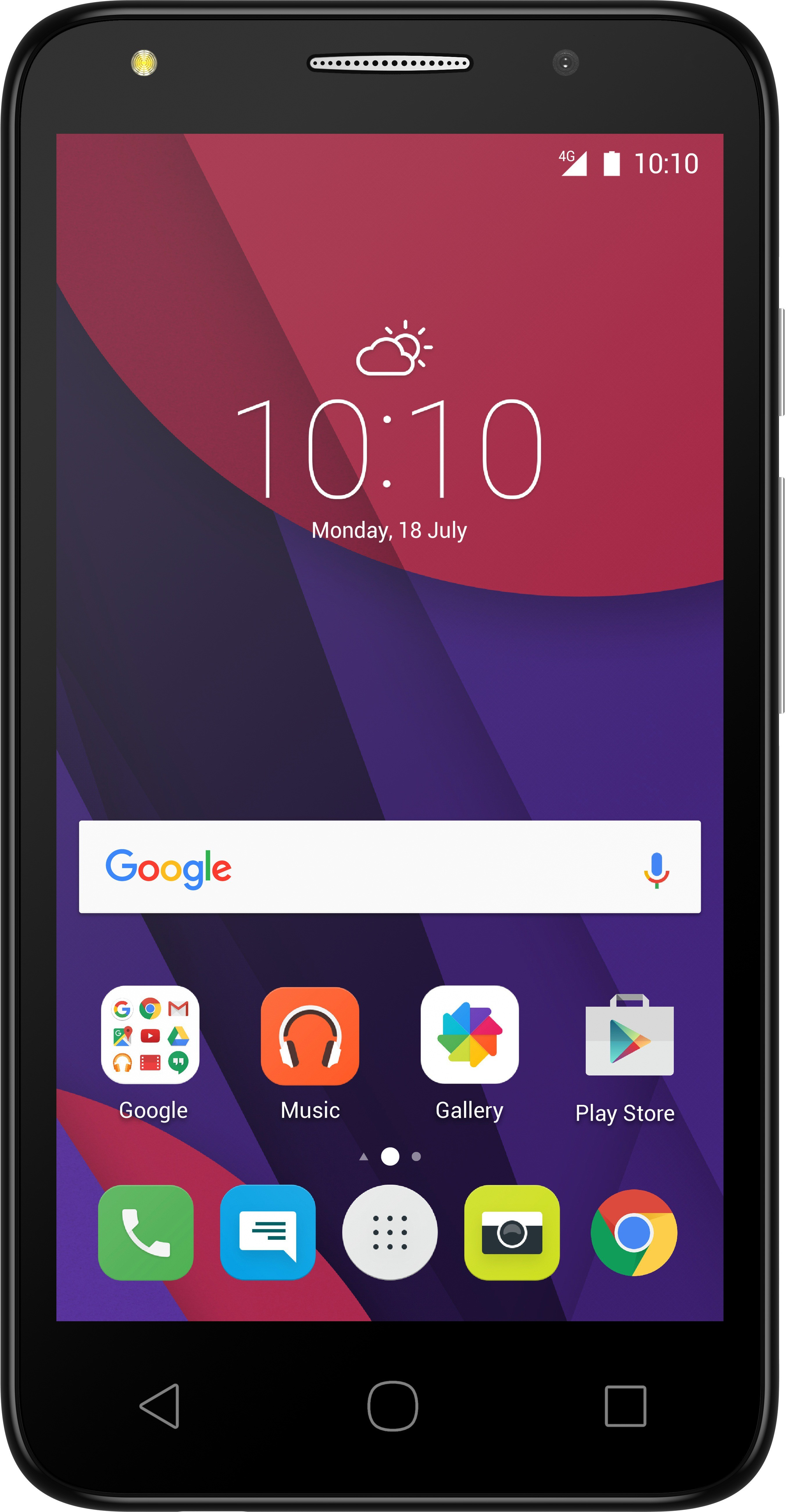 Alcatel Pixi4 (Metal Silver, 8 GB)(1 GB RAM)