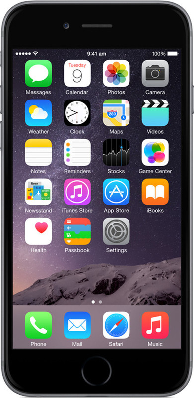 Apple iPhone 6 (Space Grey, 16 GB)