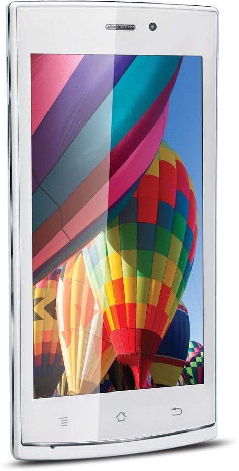 iBall Andi 4.5p IPS Glitter (White & Chrome, 4 GB)(1 GB RAM)