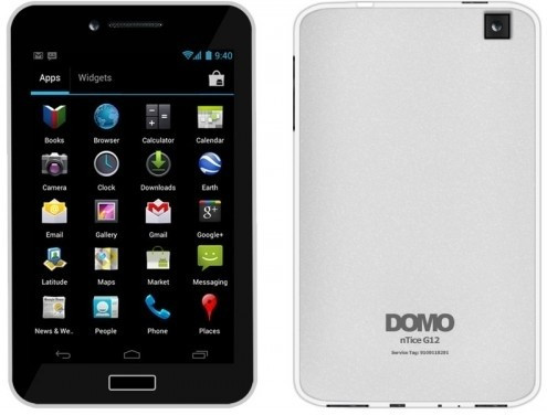 Domo nTice G12 (White, 4 GB)(512 MB RAM)