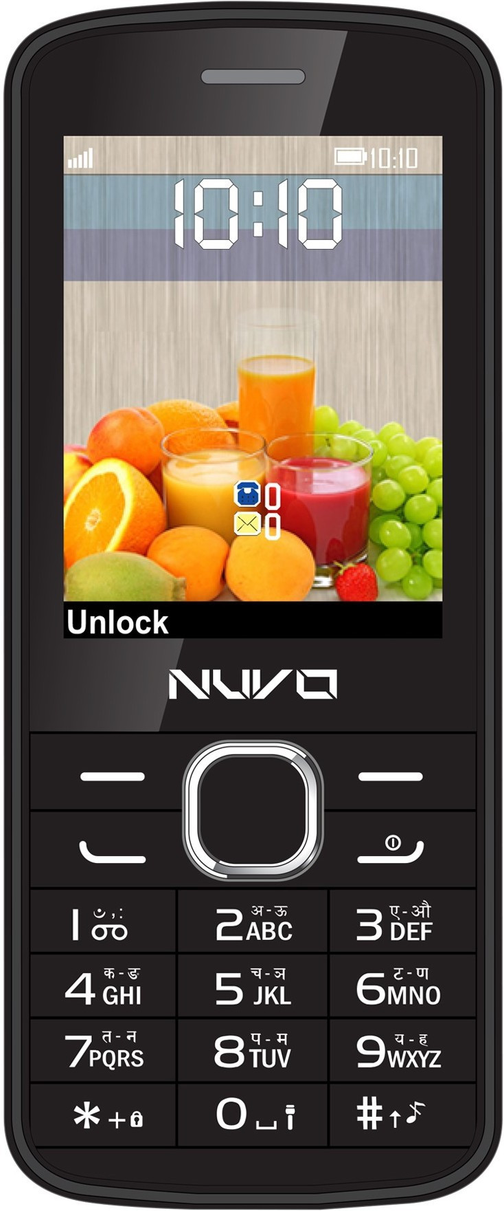 Nuvo Flash Black Echo Without Accessories(Black)