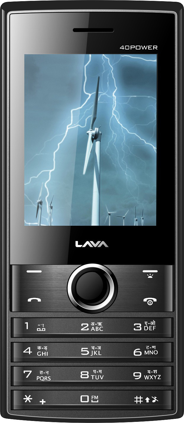 Lava KKT 40 Power(Grey & Black)