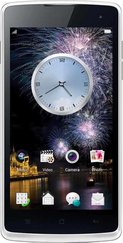OPPO R2001 (White, 4 GB)(1 GB RAM)