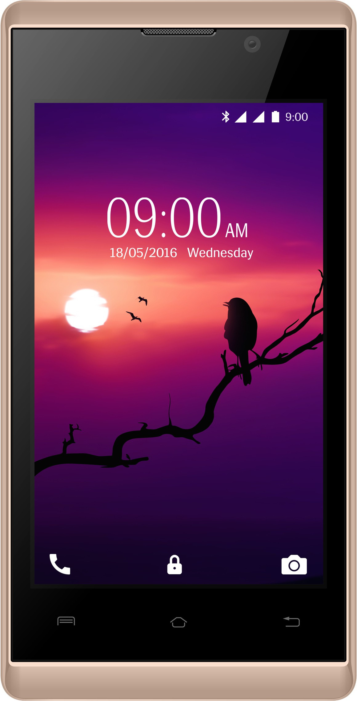 Lava A48 (Champagne, 4 GB)(512 MB RAM)