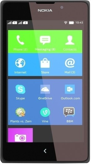 Nokia XL (Black, 4 GB)(768 MB RAM)