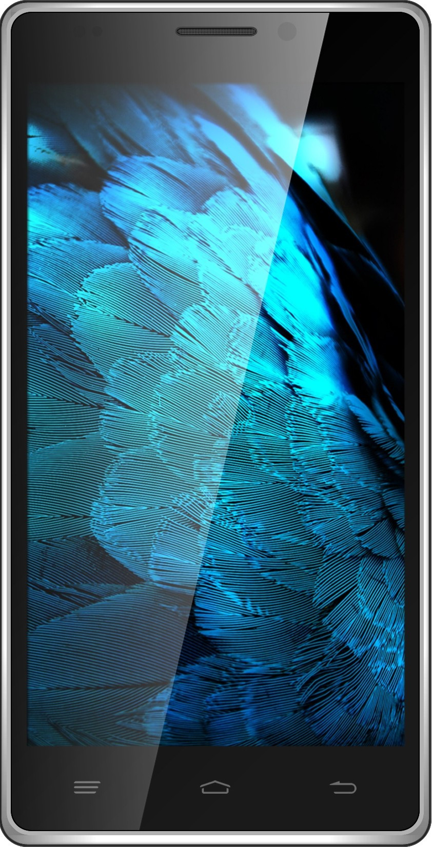 Intex Aqua Power HD (Black, Silver, 16 GB)(2 GB RAM)
