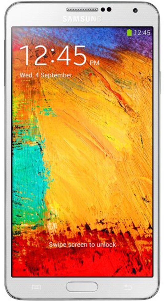 SAMSUNG Galaxy Note III Single Sim - White (White, 32 GB)(3 GB RAM)