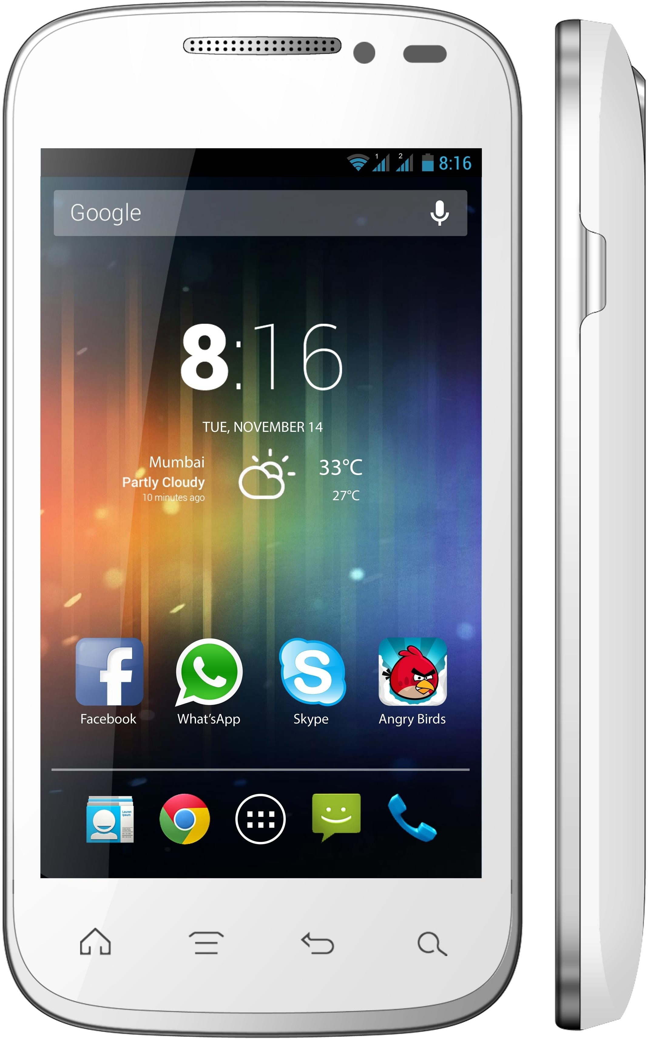 Xccess Pulse (White, 4 GB)(512 MB RAM)