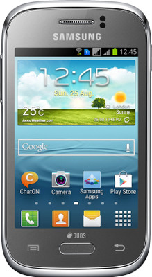 SAMSUNG Galaxy Young (Metallic Silver, 4 GB)