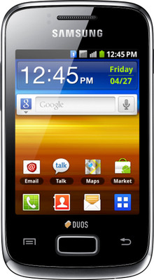 SAMSUNG Galaxy Y Duos (Strong Black, 160 MB)
