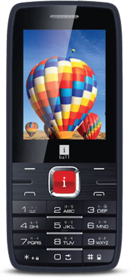 iBall Supremo 2.4D Dual Sim(Black, Green)