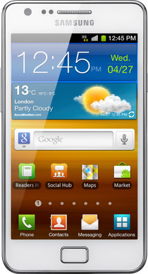 SAMSUNG Galaxy S II (Ceramic White, 16 GB)