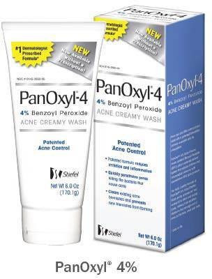 Panoxyl 4% Benzoyl Peroxide Acne Creamy Wash 6 oz Face Panoxyl 4% Benzoyl Peroxide Acne Creamy Wash 6 oz Face