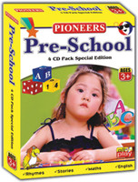 PIONEERS PRESCHOOL 4 CD PACK FOR CHILDREN KIDS ENGLISH(DVD English) RS.399.00