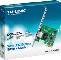 TP-LINK TG-3468 Gigabit PCIe Network Adapter Nic