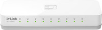 D-Link DES-1008C 10/100 Mbps Unmanaged Switch Network Switch(White)