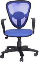 Woodstock India Plastic Office Chair(Blue, Blue) RS.4999.00
