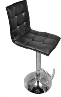 Darla Interiors Leatherette Visitor Chair(Black) RS.5999.00