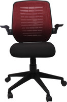 Woodstock India Plastic Office Chair(Brown, Black) RS.4999.00