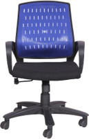 Woodstock India Plastic Office Chair(Blue, Black) RS.4999.00