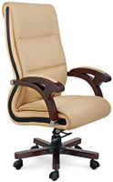 Woodstock India Office Chair(Beige, Brown) RS.20999.00