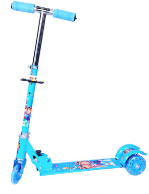 Happy Kidz Foldable And Height Adjustable Scooter For Kids Sleek Blue available at Flipkart for Rs.699