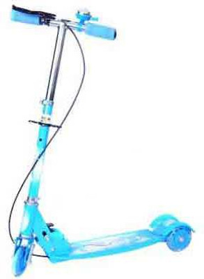 MdFashions kart Foldable and Height Adjustable Scooter with Brakes for Kids Blue available at Flipkart for Rs.669