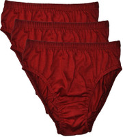 Alfa Prity Women's Hipster Maroon Panty(Pack of 3)