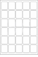 Novajet 30 A4 Size Sticker Paper Self-adhesive Paper Label(White) RS.310.00