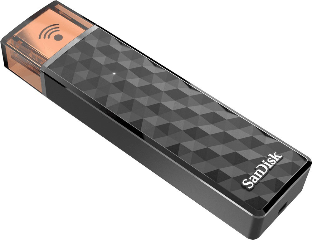 View SanDisk Connect Wireless Stick 16 GB Pen Drive(Black) Price Online(SanDisk)