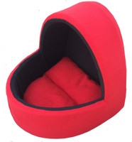 Fluffy FPWRBC3 L Pet Bed(Red, Black)