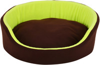 Fluffy FPWFRBL1 L Pet Bed(Brown, Green)