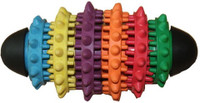 Love 'n' Care Multi Color Studded Toy - Big Rubber Chew Toy For Dog