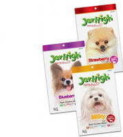 JerHigh Fruit and Milk Stick Combo Chicken, Fruit, Milk Dog Treat(70 g, Pack of 1)